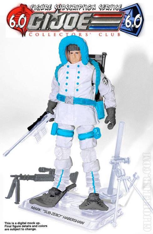 G.I. Joe Mark "Sub-Zero" Habershaw Subscription Figure 6.0 Gallery Image 3