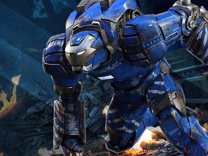 Iron Man 3 Super Alloy Mark XXXVIII Igor 1/12 Scale Die-Cast Figure Gallery Image 1