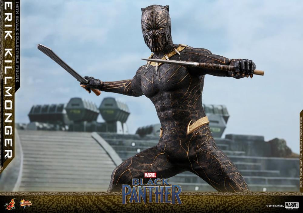 Black Panther MMS471 Erik Killmonger 1/6th Scale Collectible Figure Gallery Image 18
