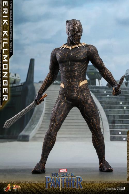 Black Panther MMS471 Erik Killmonger 1/6th Scale Collectible Figure Gallery Image 7