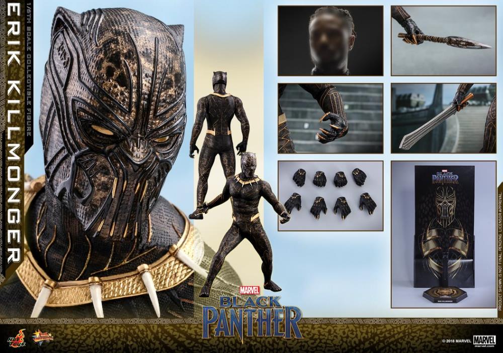 Black Panther MMS471 Erik Killmonger 1/6th Scale Collectible Figure Gallery Image 20