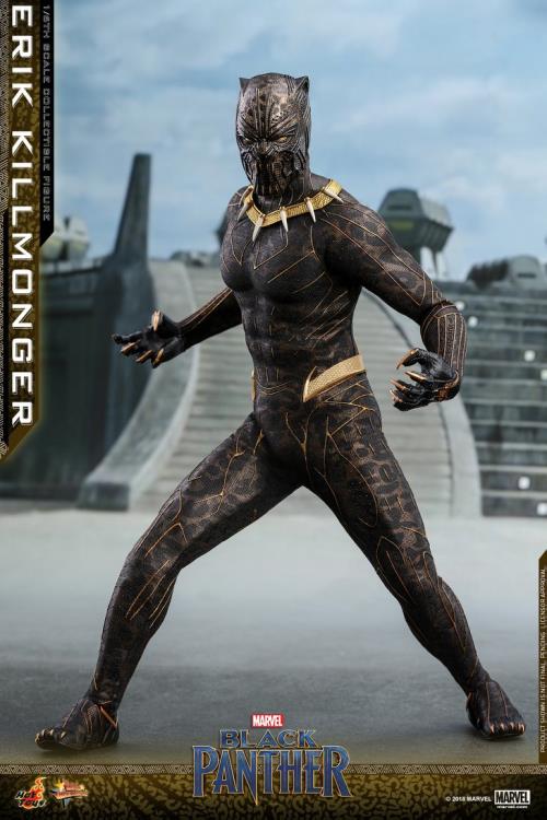 Black Panther MMS471 Erik Killmonger 1/6th Scale Collectible Figure Gallery Image 9
