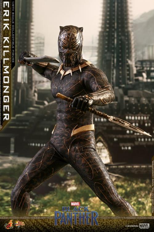 Black Panther MMS471 Erik Killmonger 1/6th Scale Collectible Figure Gallery Image 12