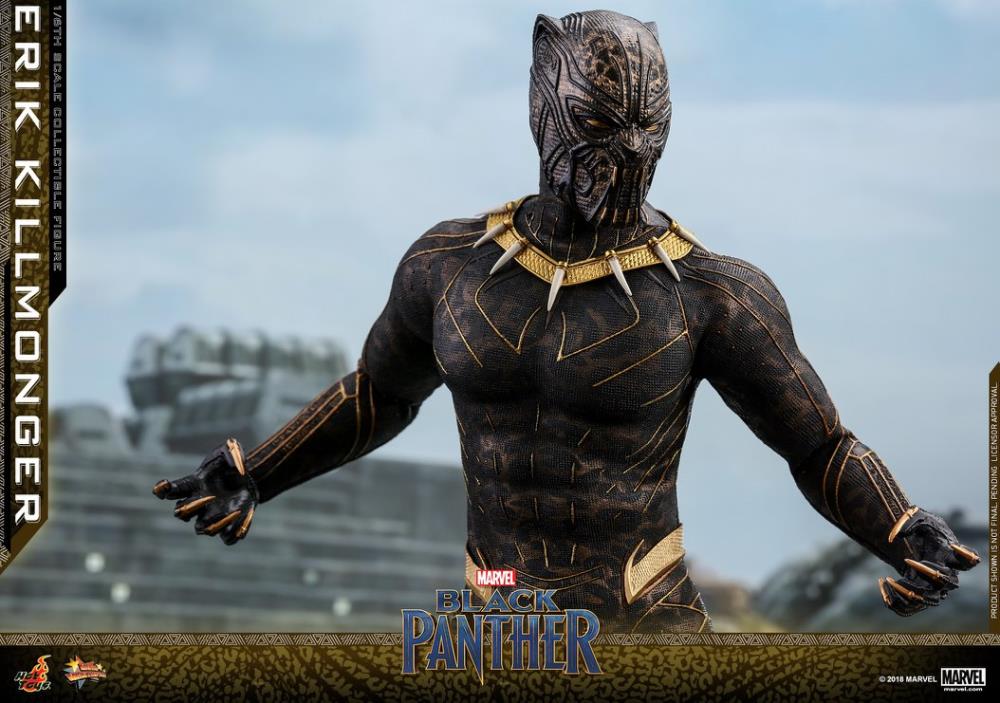 Black Panther MMS471 Erik Killmonger 1/6th Scale Collectible Figure Gallery Image 14