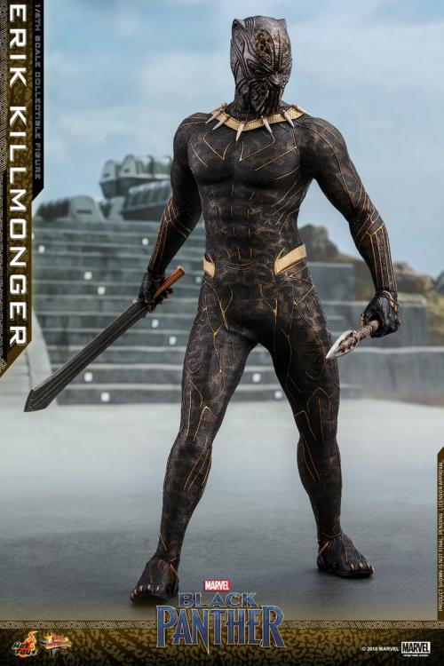 Black Panther MMS471 Erik Killmonger 1/6th Scale Collectible Figure Gallery Image 6