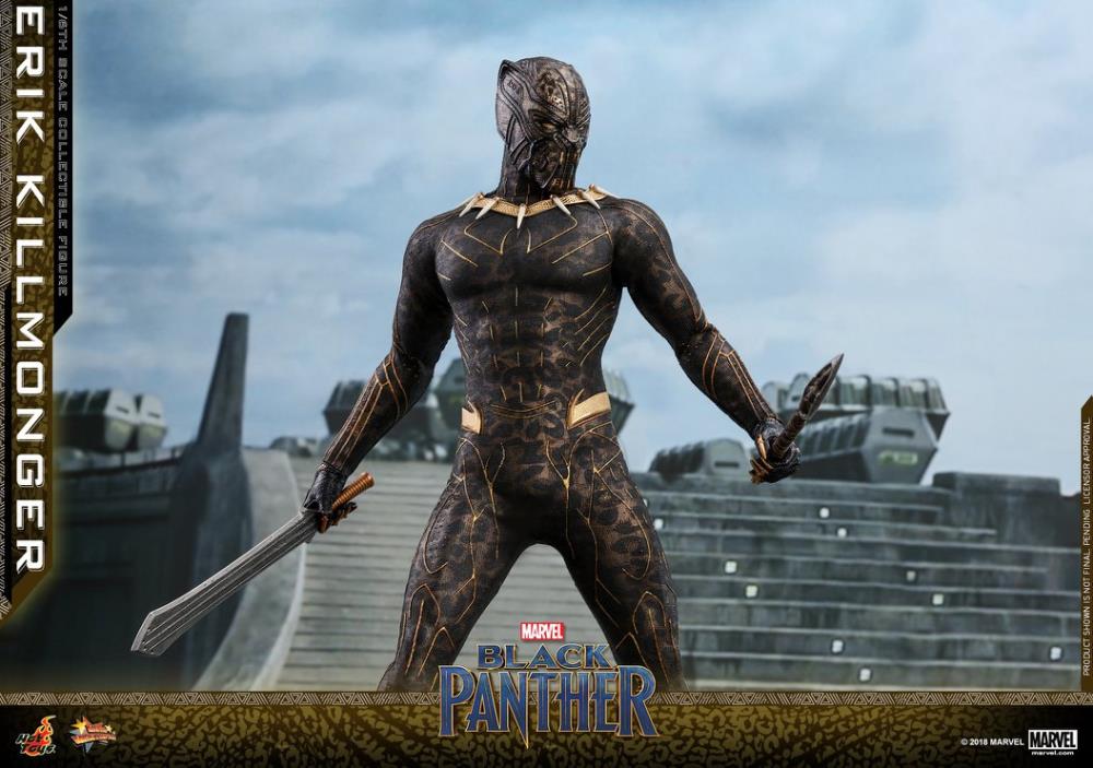Black Panther MMS471 Erik Killmonger 1/6th Scale Collectible Figure Gallery Image 11