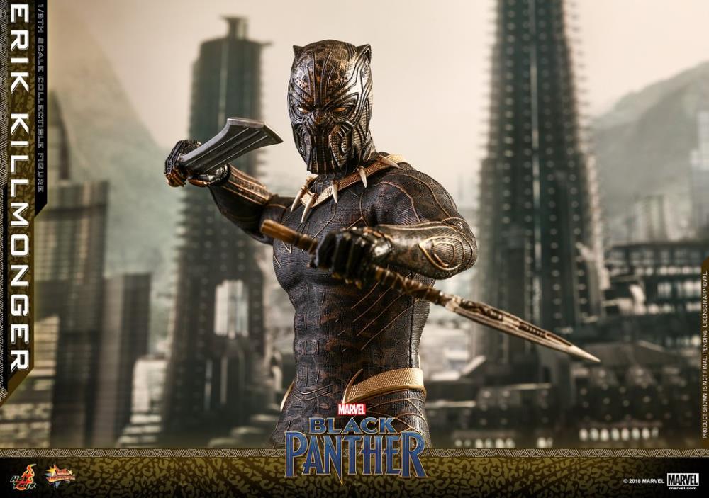 Black Panther MMS471 Erik Killmonger 1/6th Scale Collectible Figure Gallery Image 16