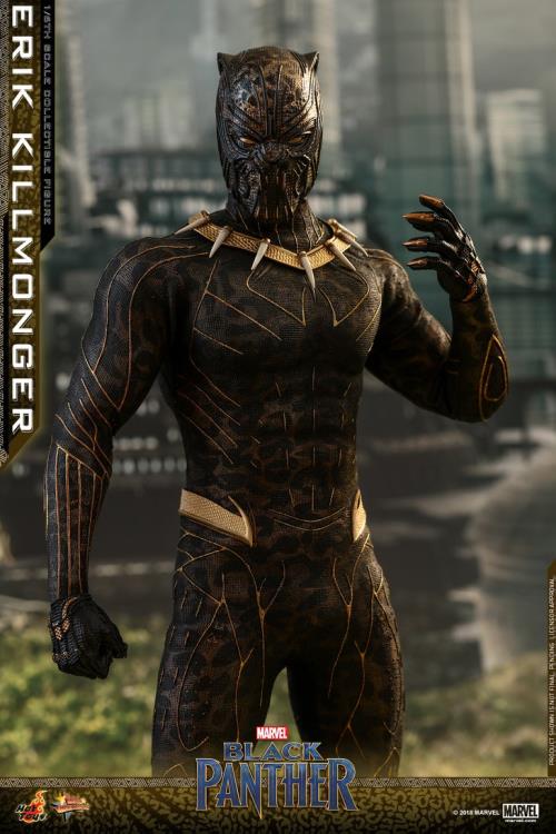 Black Panther MMS471 Erik Killmonger 1/6th Scale Collectible Figure Gallery Image 10