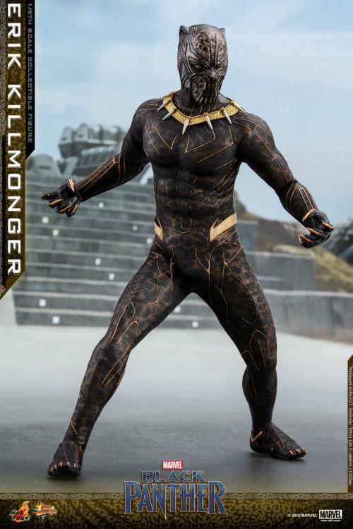 Black Panther MMS471 Erik Killmonger 1/6th Scale Collectible Figure Gallery Image 8