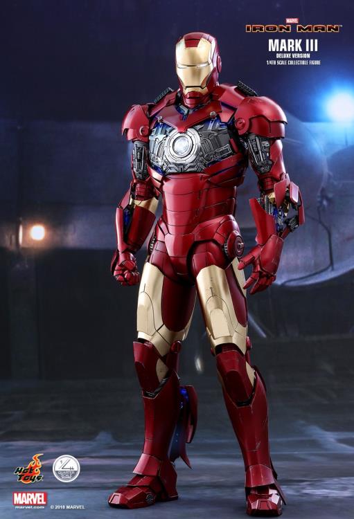 Iron Man QS012 Mark III (Deluxe) 1/4th Scale Collectible Figure Gallery Image 6