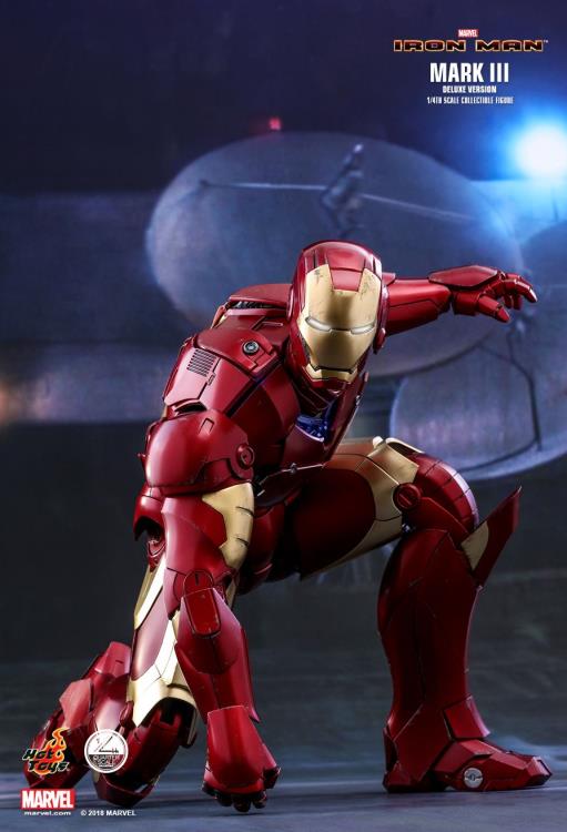 Iron Man QS012 Mark III (Deluxe) 1/4th Scale Collectible Figure Gallery Image 8