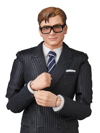 Kingsman: The Secret Service MAFEX No.072 Gary "Eggsy" Unwin Action Figure Gallery Image 2