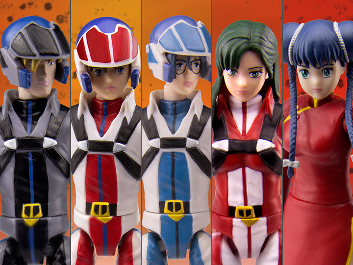 Robotech Poseable Action Figure Wave 1 Set of 5 Gallery Image 1
