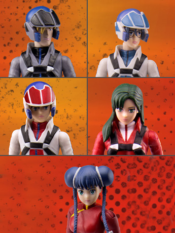 Robotech Poseable Action Figure Wave 1 Set of 5 Gallery Image 2