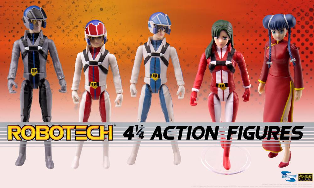 Robotech Poseable Action Figure Wave 1 Set of 5 Gallery Image 4