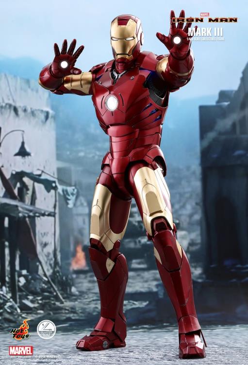 Iron Man QS011 Mark III 1/4th Scale Collectible Figure Gallery Image 3