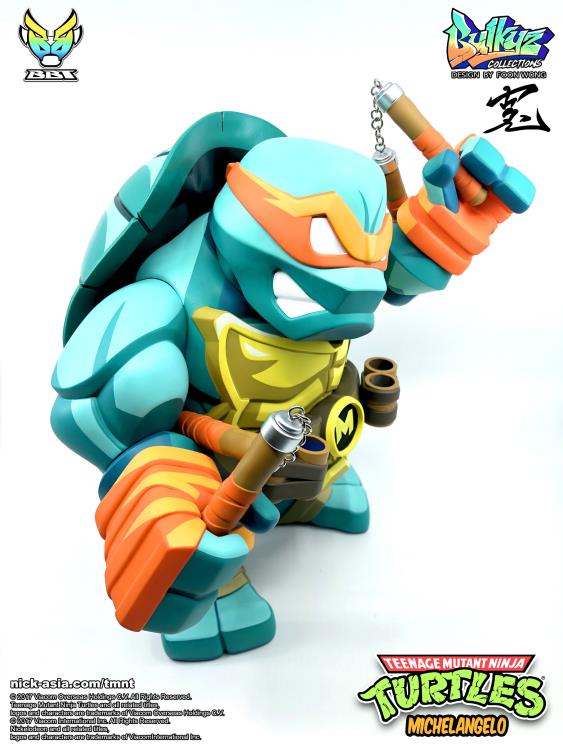 Teenage Mutant Ninja Turtles Bulkyz Michelangelo (Deluxe) Limited Edition Figure Gallery Image 6