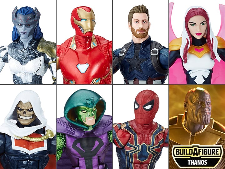 Avengers: Infinity War Marvel Legends Wave 1 Set of 7 Figures (Thanos BAF) Gallery Image 1