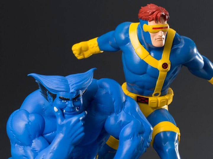 X-Men '92 ArtFX+ Cyclops & Beast Statue Two-Pack Gallery Image 1