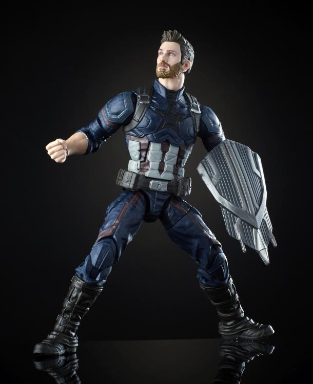 Avengers: Infinity War Marvel Legends Captain America (Thanos BAF) Gallery Image 3