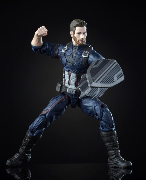 Avengers: Infinity War Marvel Legends Captain America (Thanos BAF) Gallery Image 4