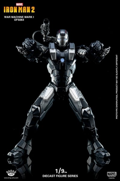 Iron Man 2 DFS064 War Machine 1/9 Scale Figure Gallery Image 8