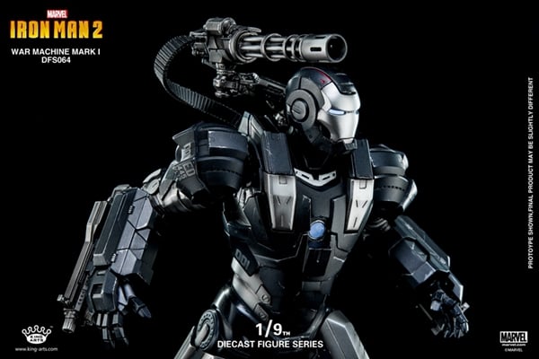 Iron Man 2 DFS064 War Machine 1/9 Scale Figure Gallery Image 14