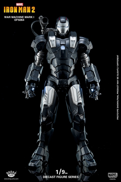 Iron Man 2 DFS064 War Machine 1/9 Scale Figure Gallery Image 6