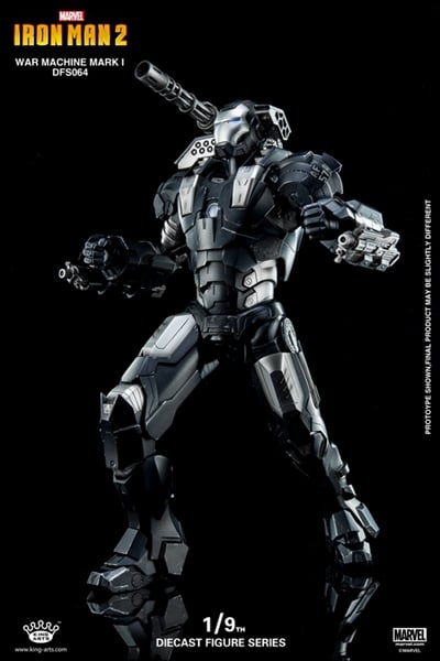 Iron Man 2 DFS064 War Machine 1/9 Scale Figure Gallery Image 10