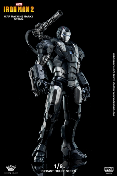 Iron Man 2 DFS064 War Machine 1/9 Scale Figure Gallery Image 5