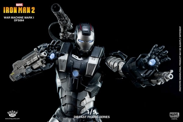 Iron Man 2 DFS064 War Machine 1/9 Scale Figure Gallery Image 16