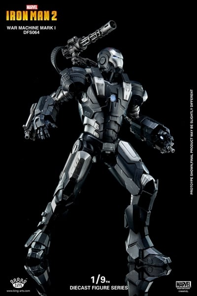 Iron Man 2 DFS064 War Machine 1/9 Scale Figure Gallery Image 7