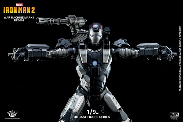 Iron Man 2 DFS064 War Machine 1/9 Scale Figure Gallery Image 15