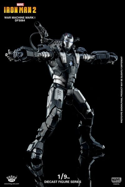 Iron Man 2 DFS064 War Machine 1/9 Scale Figure Gallery Image 9
