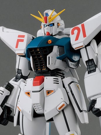 Mobile Suit Gundam F91 MG F91 Gundam F91 (Ver 2.0) 1/100 Scale Model Kit Gallery Image 2