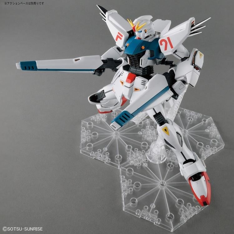 Mobile Suit Gundam F91 MG F91 Gundam F91 (Ver 2.0) 1/100 Scale Model Kit Gallery Image 7