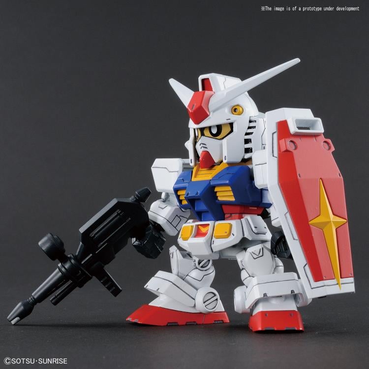 Mobile Suit Gundam SD Gundam Cross Silhouette #1 RX-78-2 Gundam Model Kit Gallery Image 3