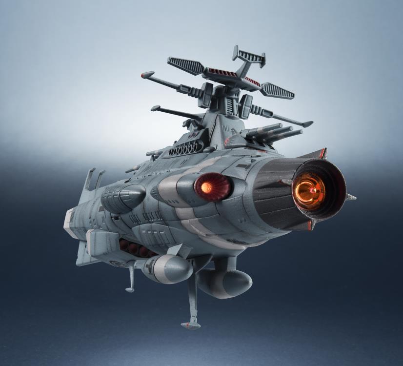 Space Battleship Yamato Kikan-Taizen U.N.C.F. D-1 Dreadnought 1/2000 Scale Two Ship Set Gallery Image 13