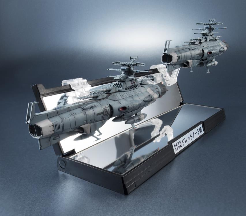 Space Battleship Yamato Kikan-Taizen U.N.C.F. D-1 Dreadnought 1/2000 Scale Two Ship Set Gallery Image 4
