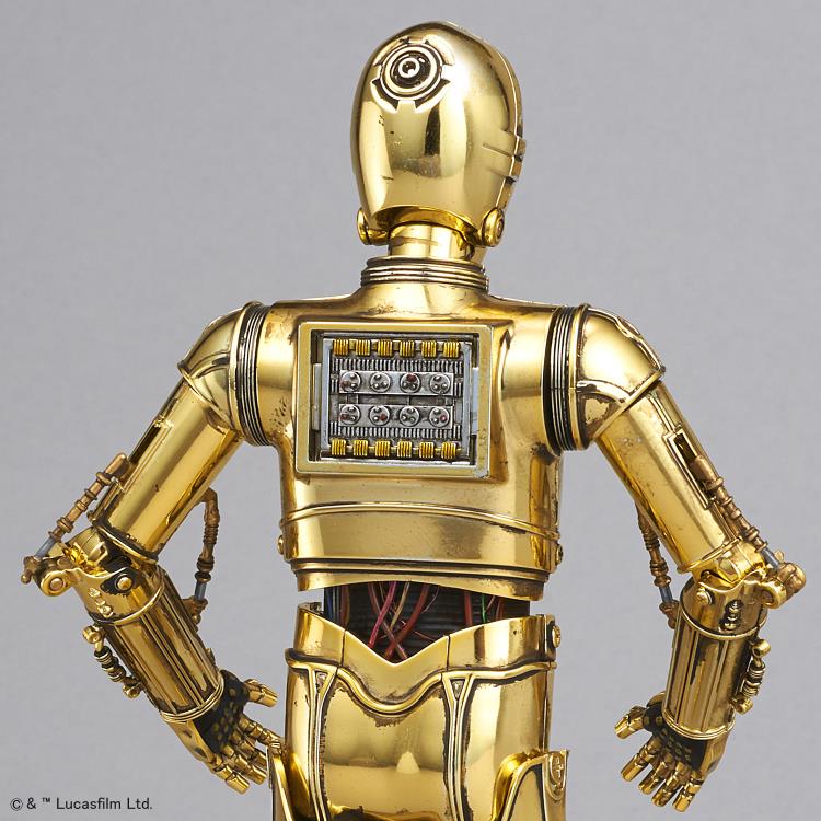 Star Wars C-3PO & R2-D2 1/12 Scale Model Kit Gallery Image 9