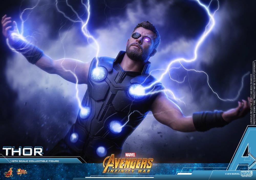 Avengers: Infinity War MMS474 Thor 1/6 Scale Collectible Figure Gallery Image 18