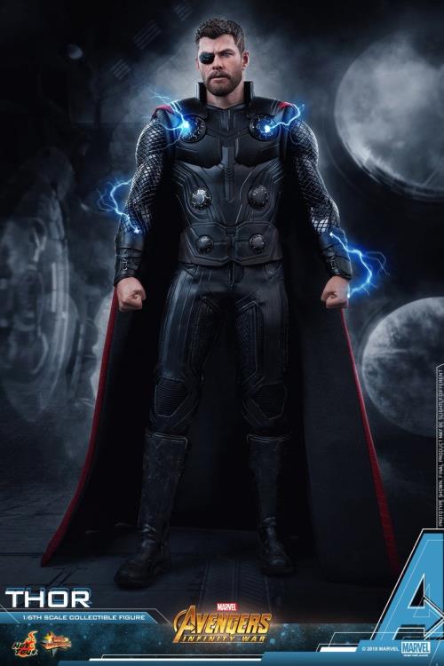 Hot Toys Thor MMS474 Infinity War - Figurine 1/6 Scellée - 30cm