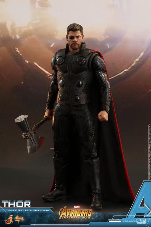 Avengers: Infinity War MMS474 Thor 1/6 Scale Collectible Figure Gallery Image 8