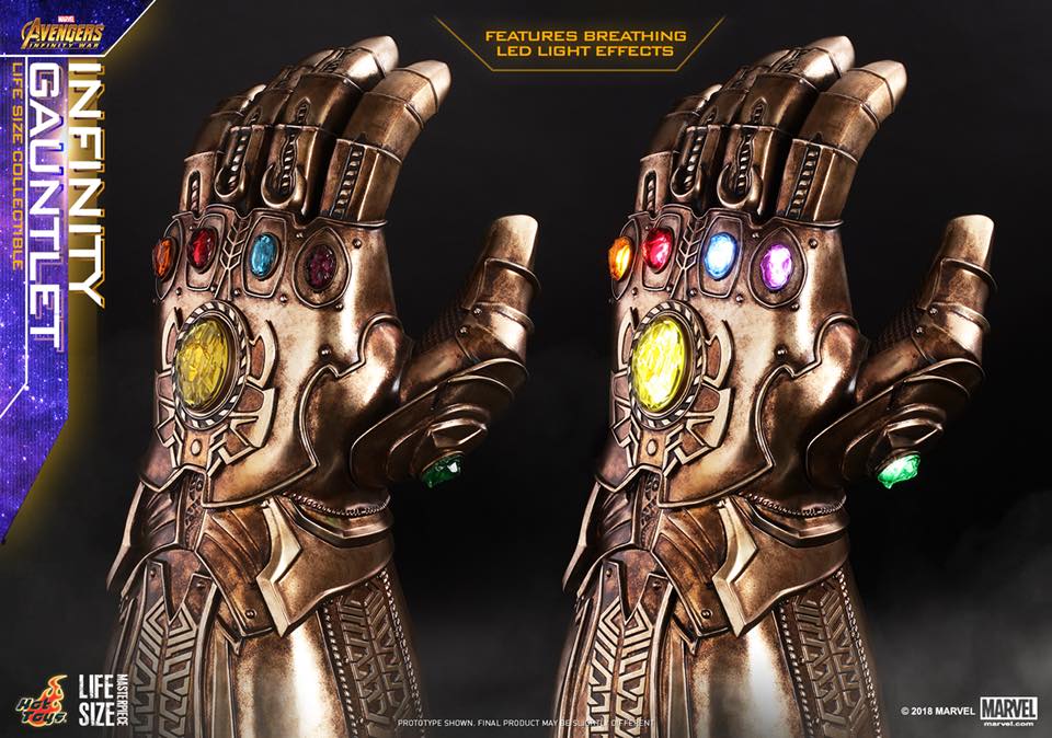 Avengers: Infinity War LMS006 Infinity Gauntlet Life-Size Collectible Gallery Image 8
