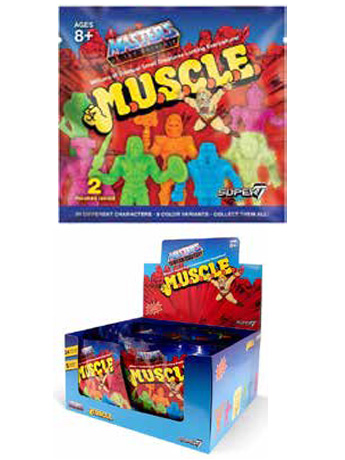 Masters of the Universe M.U.S.C.L.E. Blind Bag Figure Box of 36 Two-Packs