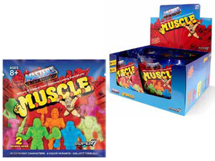 Masters of the Universe M.U.S.C.L.E. Blind Bag Random Figure Two-Pack Gallery Image 1