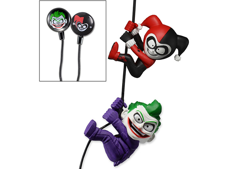 DC Comics Scaler Earbuds Joker & Harley Quinn Gallery Image 1