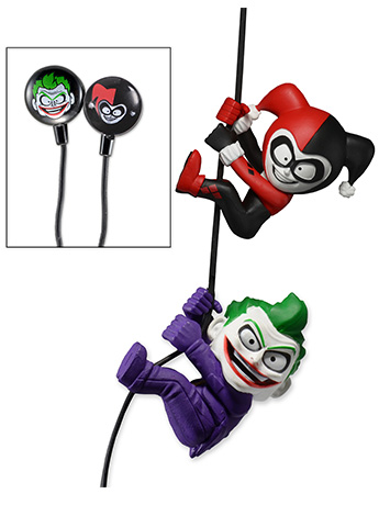 DC Comics Scaler Earbuds Joker & Harley Quinn Gallery Image 2