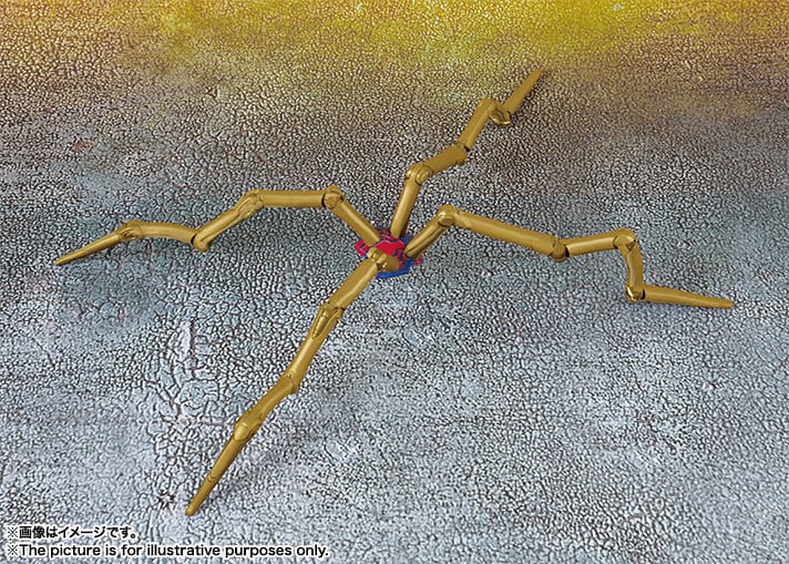 Avengers: Infinity War S.H.Figuarts Iron Spider Action Figure & Tamashii Stage Gallery Image 13