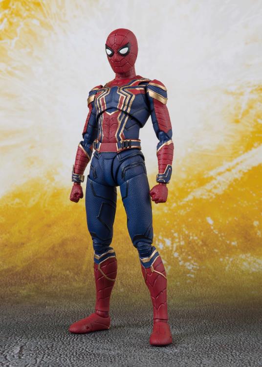 Avengers: Infinity War S.H.Figuarts Iron Spider Action Figure & Tamashii Stage Gallery Image 3